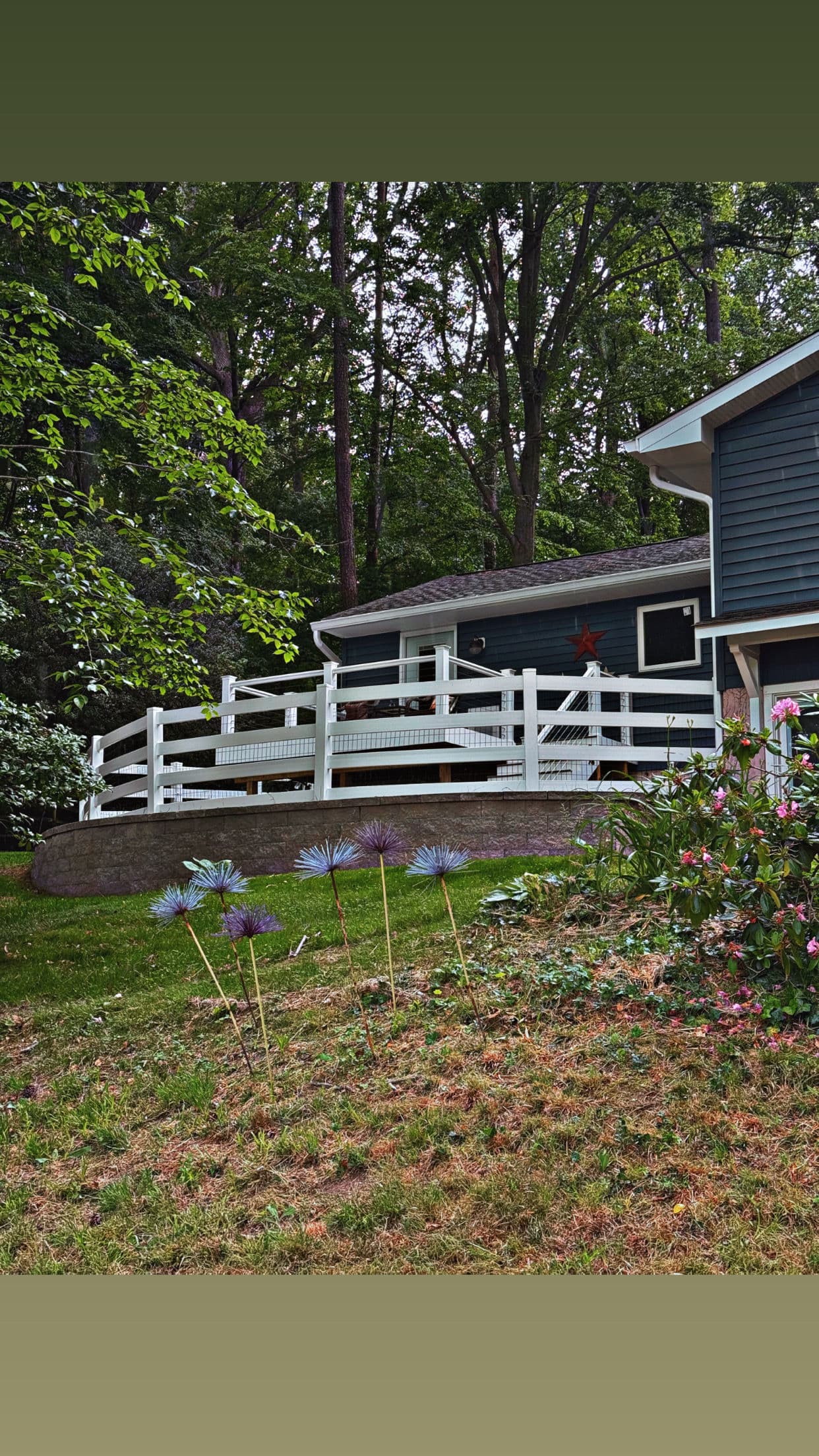 Project Custom Vinyl Ranch Rail Fence and Gate Installation That Does It All image