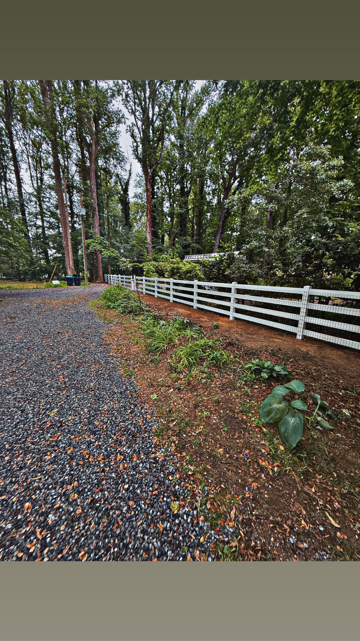 Gallery photos for Custom Vinyl Ranch Rail Fence and Gate Installation That Does It All: Image #6