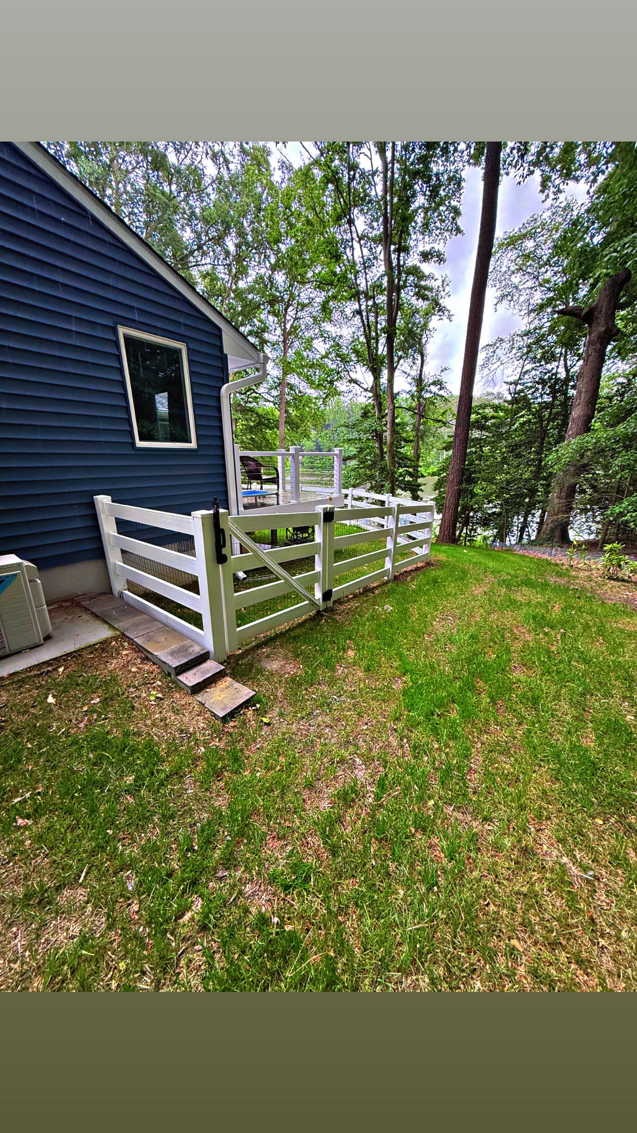 Custom Vinyl Ranch Rail Fence and Gate Installation That Does It All